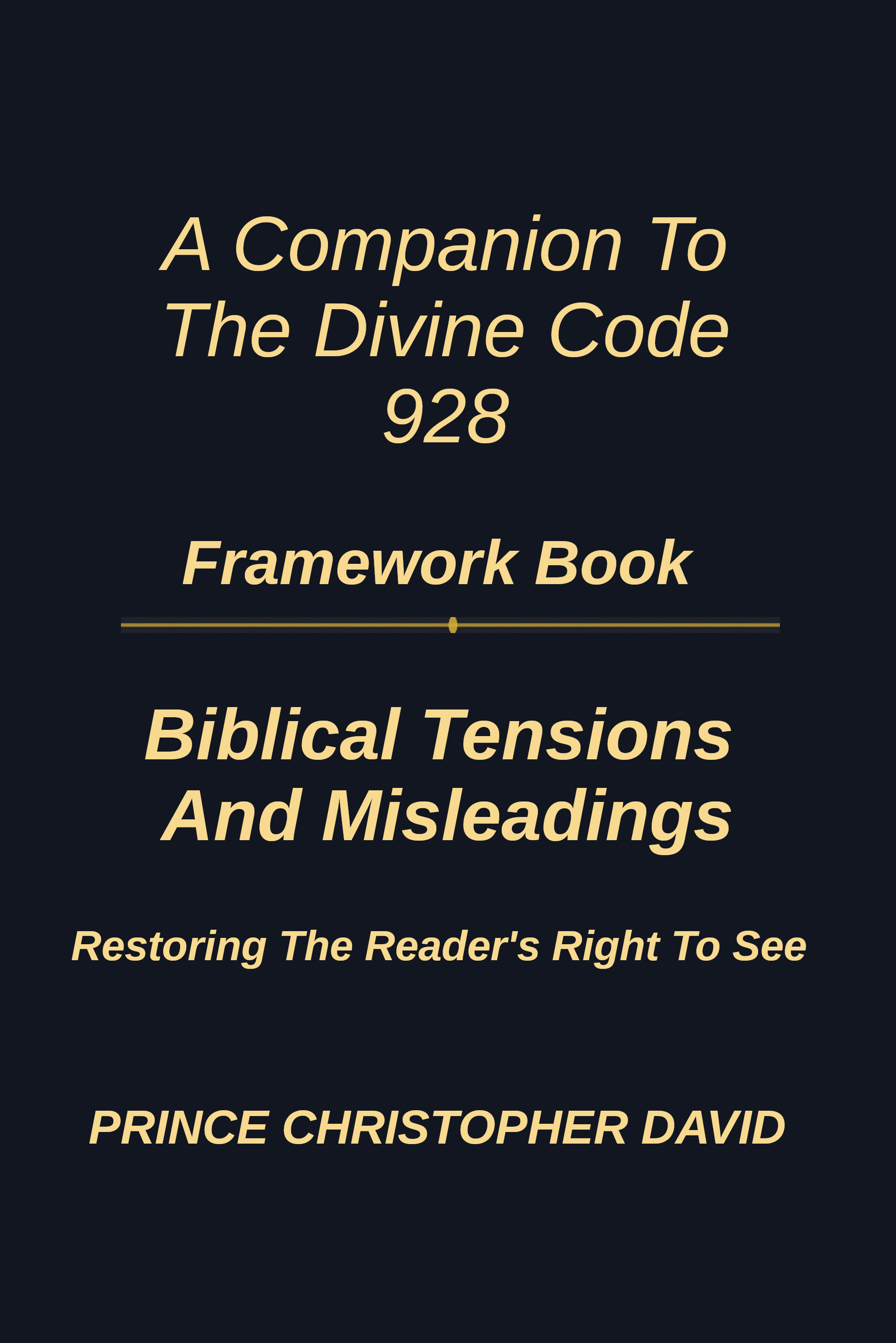Biblical Tensions Cover